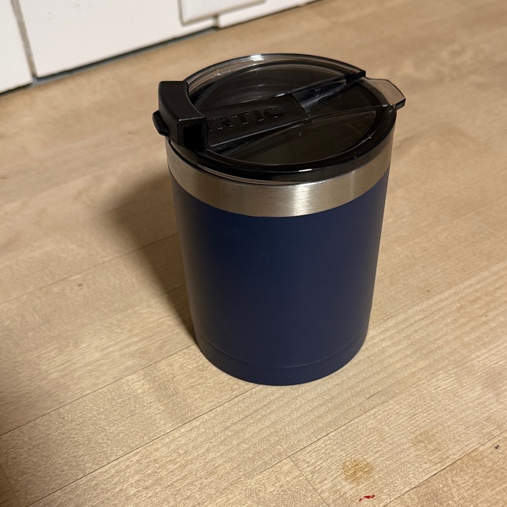 Artic Blue Insulated Tumbler with Lid 12oz Lowball
